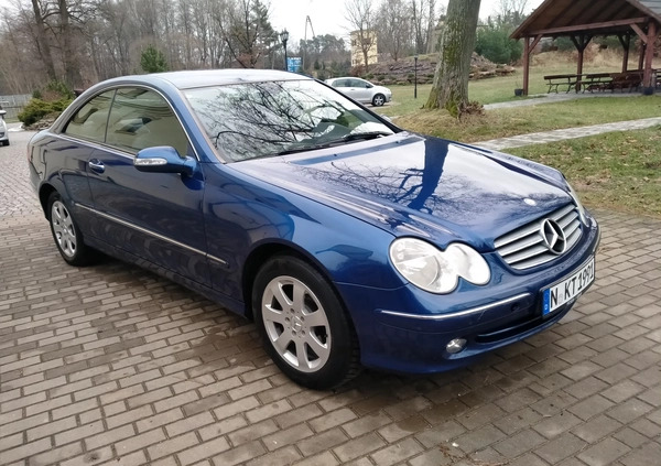 Mercedes-Benz CLK cena 20500 przebieg: 207000, rok produkcji 2005 z Suchedniów małe 92